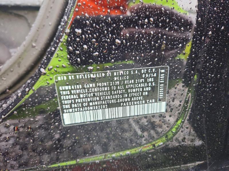 Aukcja sprzedaży 2016 Volkswagen Jetta, vin: 3VW267AJ9GM382282, numer aukcji: 51295666