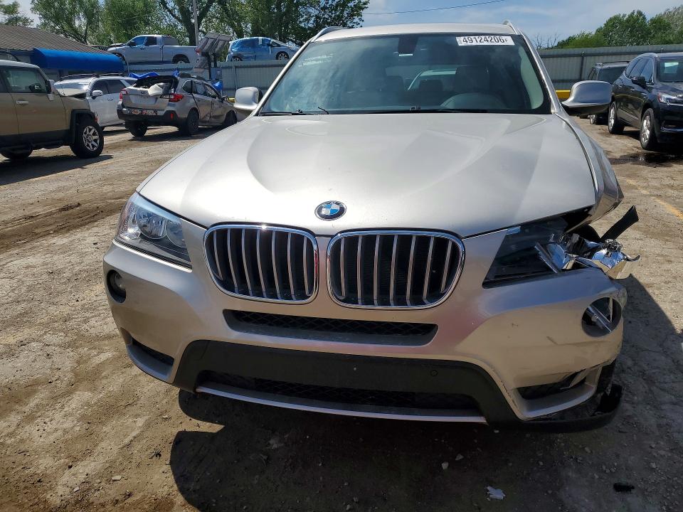 2013 Bmw X3 მანქანა იყიდება აუქციონზე, vin: 5UXWX9C56D0A29947, აუქციონის ნომერი: 49124206