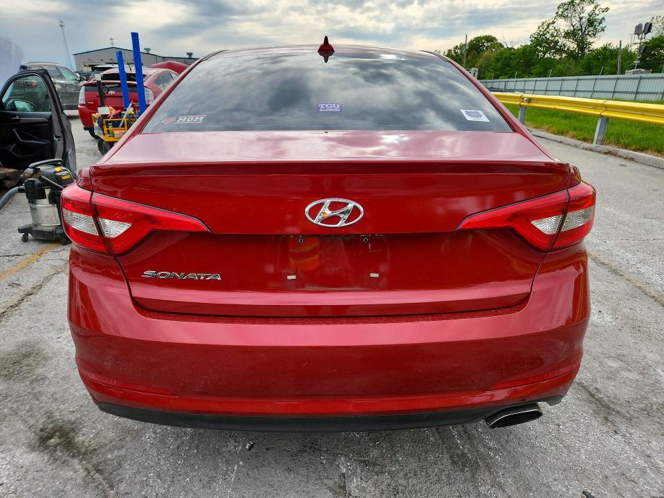 51656566 :رقم المزاد ، 5NPE24AF9HH504393 vin ، 2017 Hyundai Sonata مزاد بيع