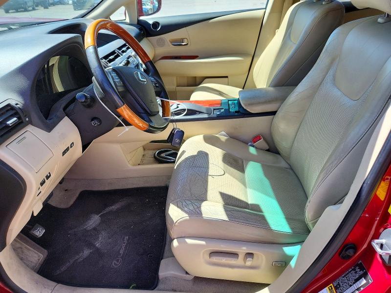 2010 Lexus Rx 350 მანქანა იყიდება აუქციონზე, vin: 2T2ZK1BA5AC018462, აუქციონის ნომერი: 49889916