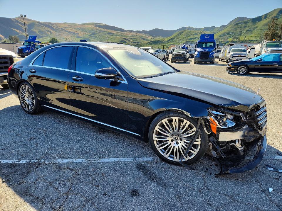 2018 Mercedes-benz S მანქანა იყიდება აუქციონზე, vin: WDDUG8DB4JA405173, აუქციონის ნომერი: 49751186