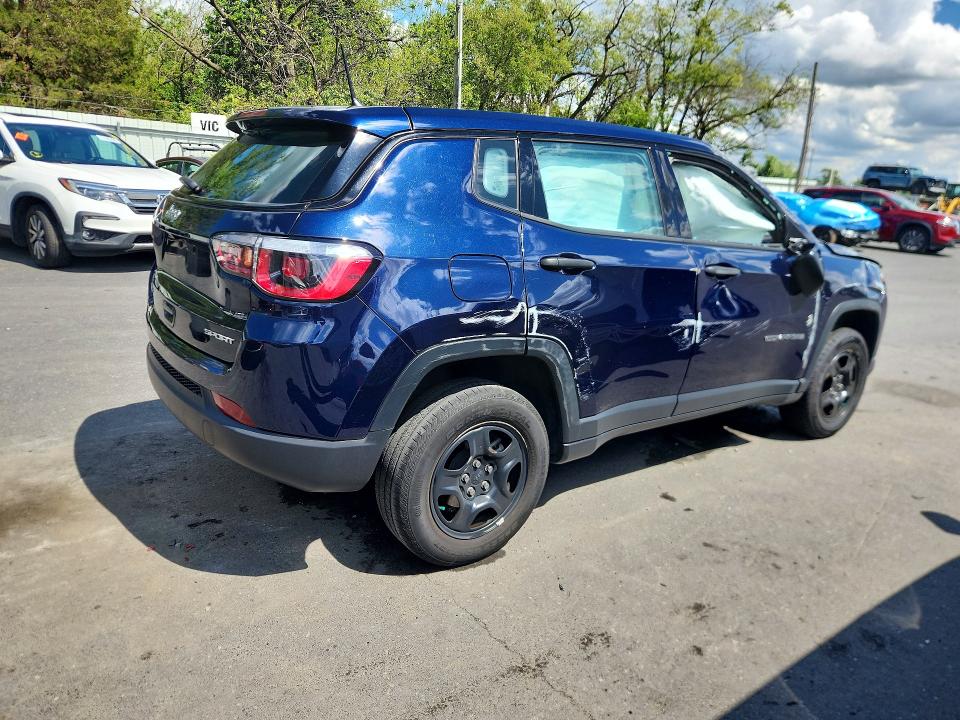 51472176 :رقم المزاد ، 3C4NJDAB7HT667074 vin ، 2017 Jeep Compass مزاد بيع
