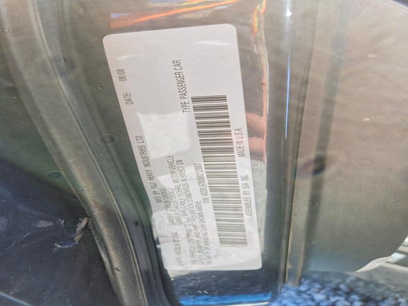 50185216 :رقم المزاد ، 4S3BL676096212887 vin ، 2009 Subaru Legacy مزاد بيع