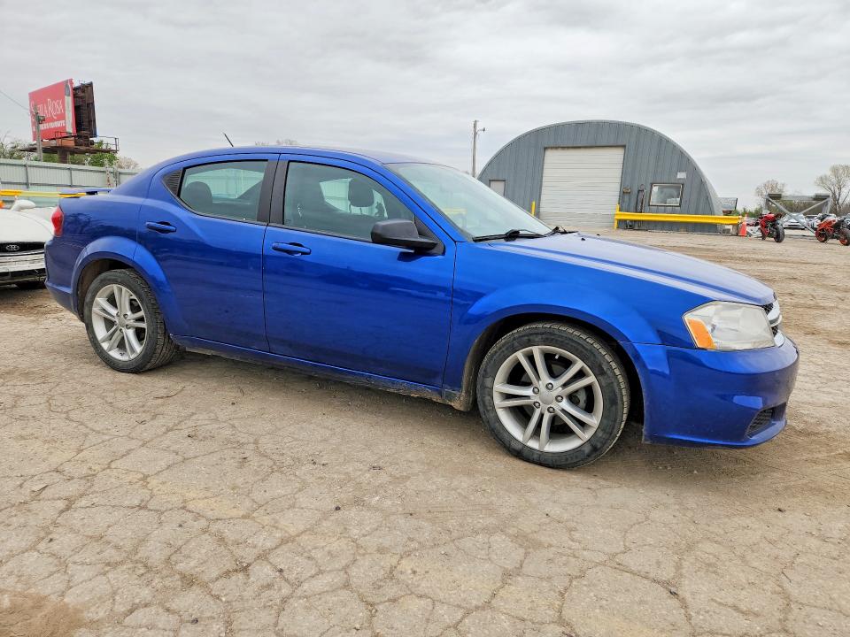 47972326 :رقم المزاد ، 1C3CDZAG7DN588395 vin ، 2013 Dodge Avenger مزاد بيع