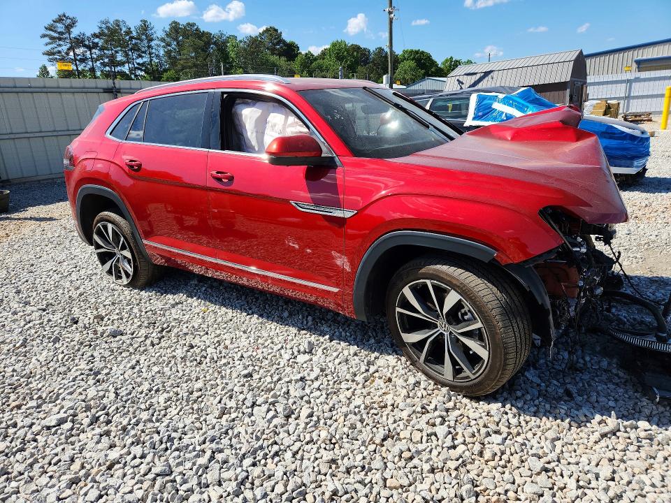 50143646 :رقم المزاد ، 1V2FE2CA3SC210491 vin ، 2025 Volkswagen Atlas Cross Sport مزاد بيع