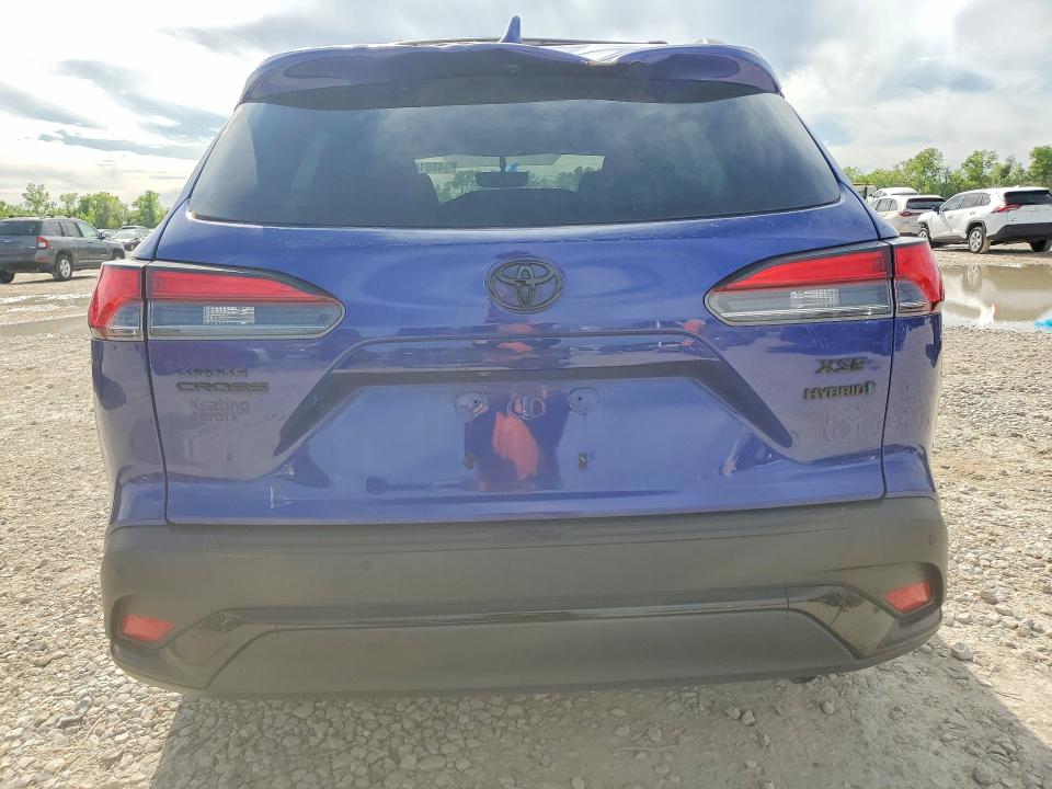 48814566 :رقم المزاد ، 7MUFBABG2RV033988 vin ، 2024 Toyota Corolla Cross Hybrid مزاد بيع