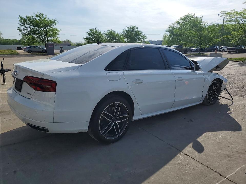 2017 Audi A8 მანქანა იყიდება აუქციონზე, vin: WAU44AFD6HN017127, აუქციონის ნომერი: 50189696