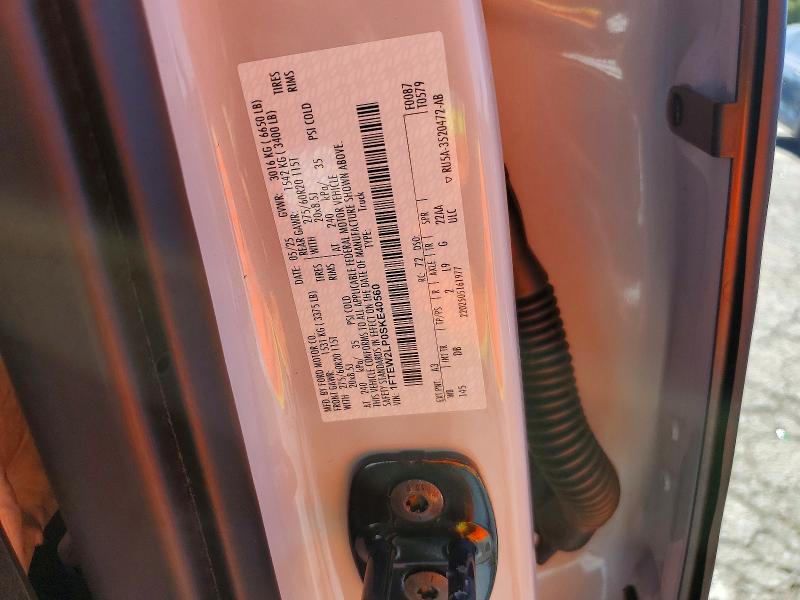 Aukcja sprzedaży 2025 Ford F150, vin: 1FTEW2LP0SKE40560, numer aukcji: 49297306
