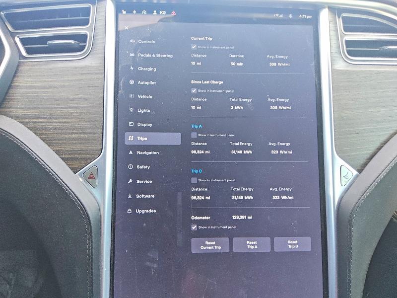 Продажа на аукционе авто 2016 Tesla Model S, vin: 5YJSA1E41GF134177, номер лота: 49000446