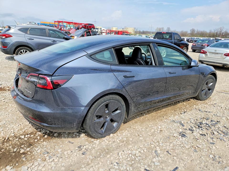 2022 Tesla Model 3 მანქანა იყიდება აუქციონზე, vin: 5YJ3E1EB8NF250996, აუქციონის ნომერი: 48312896