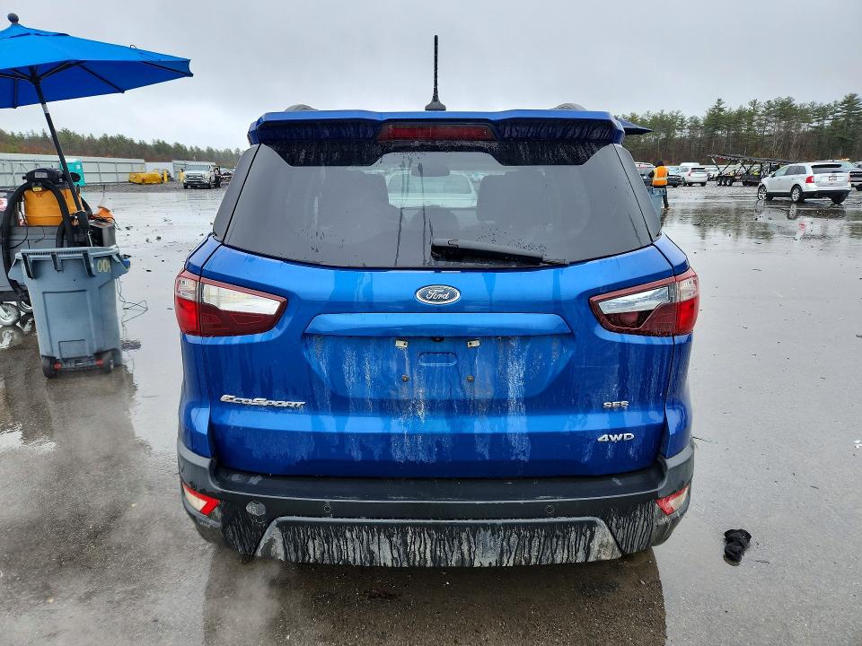 2019 Ford Ecosport მანქანა იყიდება აუქციონზე, vin: MAJ6S3JLXKC257155, აუქციონის ნომერი: 48053786