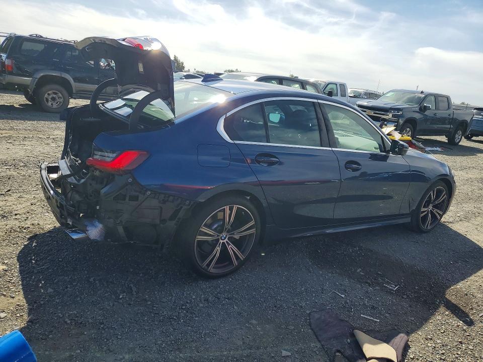 2021 Bmw 330i მანქანა იყიდება აუქციონზე, vin: 3MW5R1J07M8C09597, აუქციონის ნომერი: 50980826