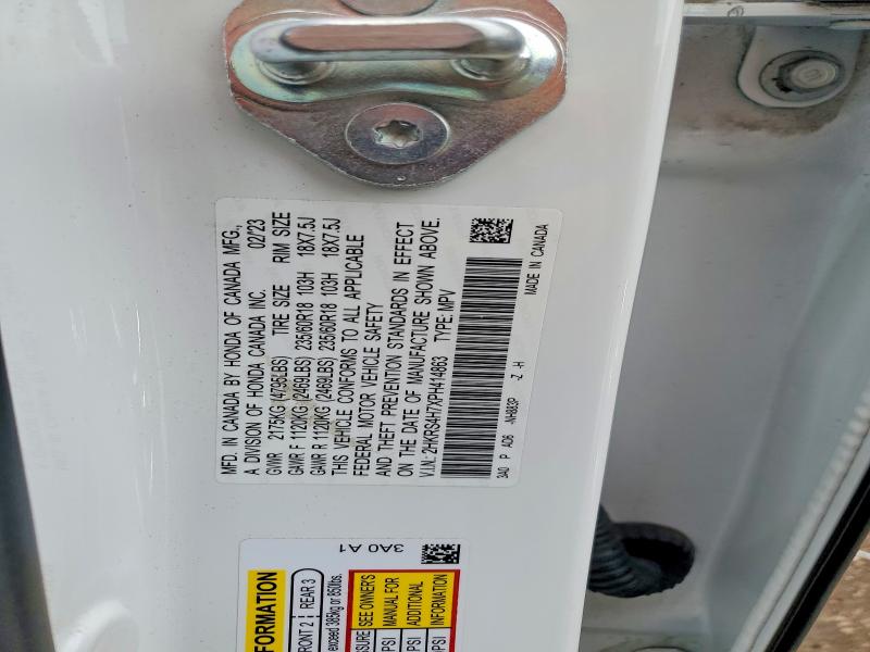 Продажа на аукционе авто 2023 Honda Cr-v, vin: 2HKRS4H7XPH414863, номер лота: 51274406