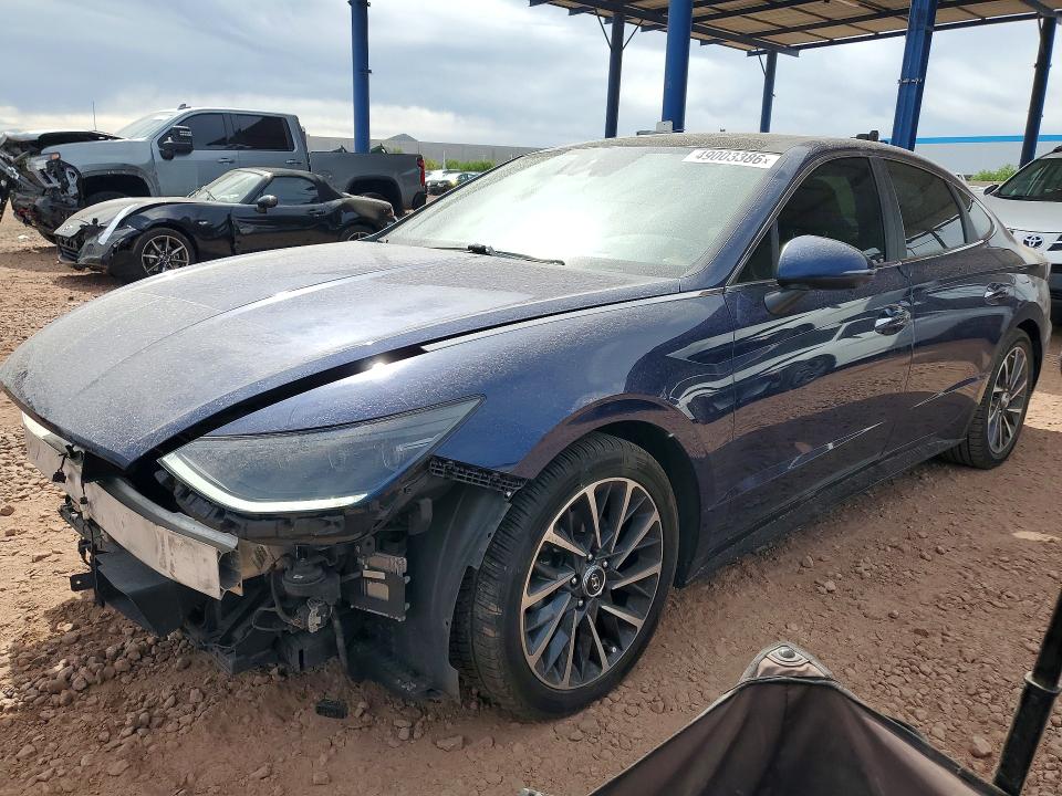 2020 Hyundai Sonata მანქანა იყიდება აუქციონზე, vin: 5NPEH4J26LH045652, აუქციონის ნომერი: 49003386