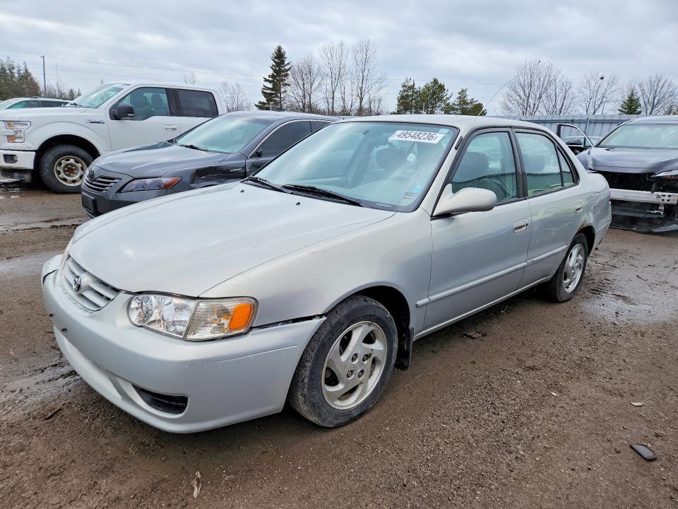 49548236 :رقم المزاد ، 2T1BR12EX1C833843 vin ، 2001 Toyota Corolla مزاد بيع