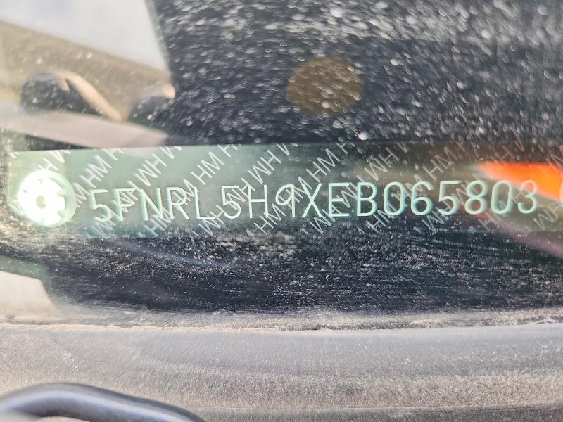 51007256 :رقم المزاد ، 5FNRL5H9XEB065803 vin ، 2014 Honda Odyssey مزاد بيع