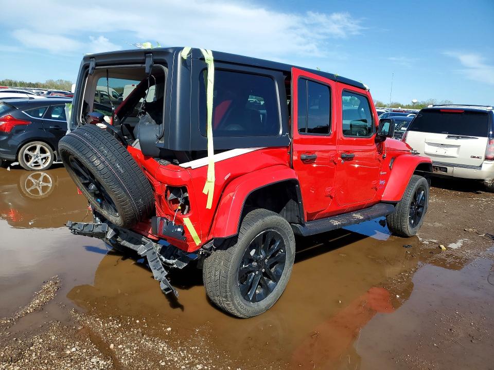50466616 :رقم المزاد ، 1C4JJXP69NW274824 vin ، 2022 Jeep Wrangler Unlimited مزاد بيع