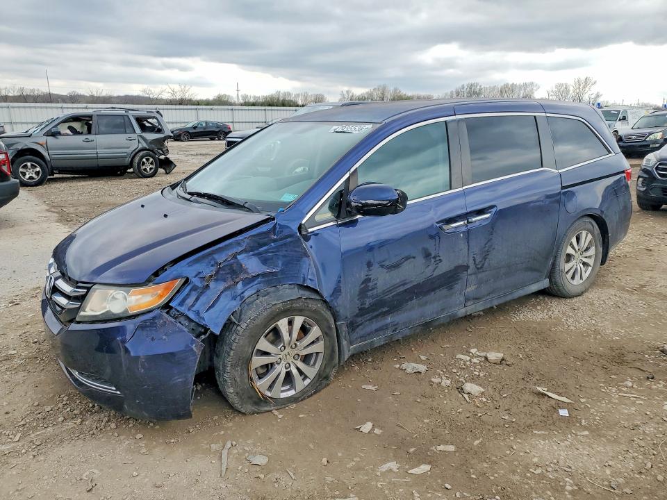 2014 Honda Odyssey მანქანა იყიდება აუქციონზე, vin: 5FNRL5H41EB085572, აუქციონის ნომერი: 47935536