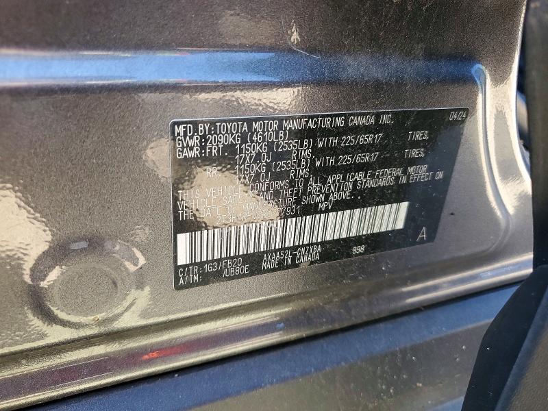 48973386 :رقم المزاد ، 2T3H1RFV2RC277931 vin ، 2024 Toyota Rav4 مزاد بيع