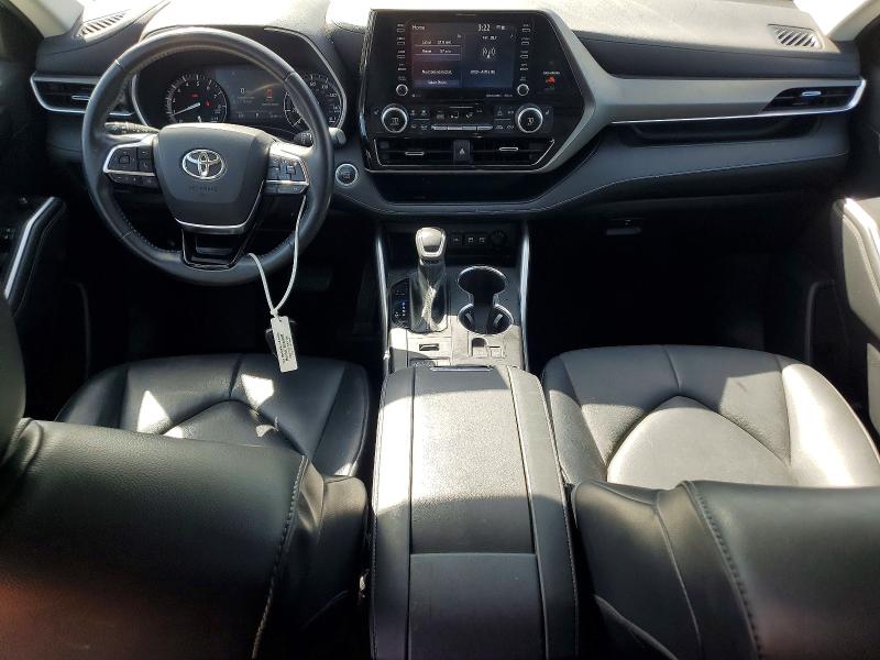 2021 Toyota Highlander მანქანა იყიდება აუქციონზე, vin: 5TDGZRBHXMS553169, აუქციონის ნომერი: 49736166