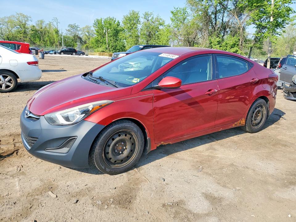Aukcja sprzedaży 2014 Hyundai Elantra, vin: 5NPDH4AE3EH541355, numer aukcji: 51106156