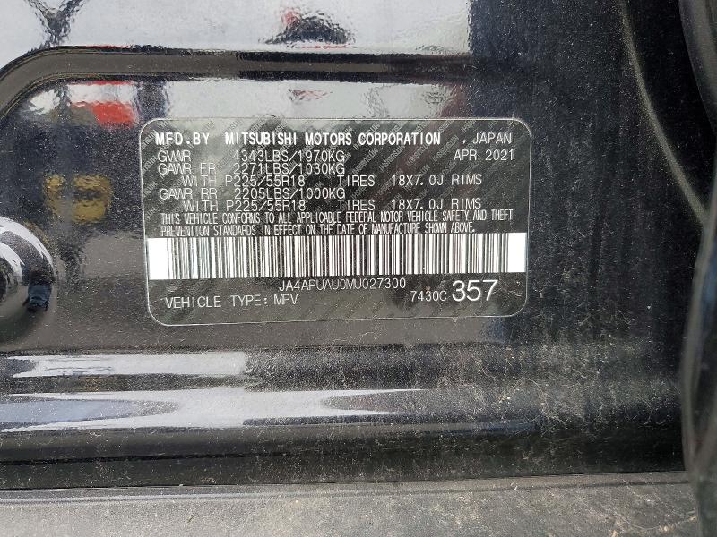 Aukcja sprzedaży 2021 Mitsubishi Outlander Sport, vin: JA4APUAU0MU027300, numer aukcji: 50633696