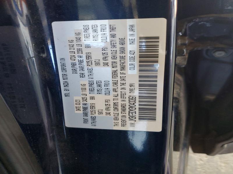 2021 Mazda Cx-5 მანქანა იყიდება აუქციონზე, vin: JM3KFBDM3M0400891, აუქციონის ნომერი: 48003626