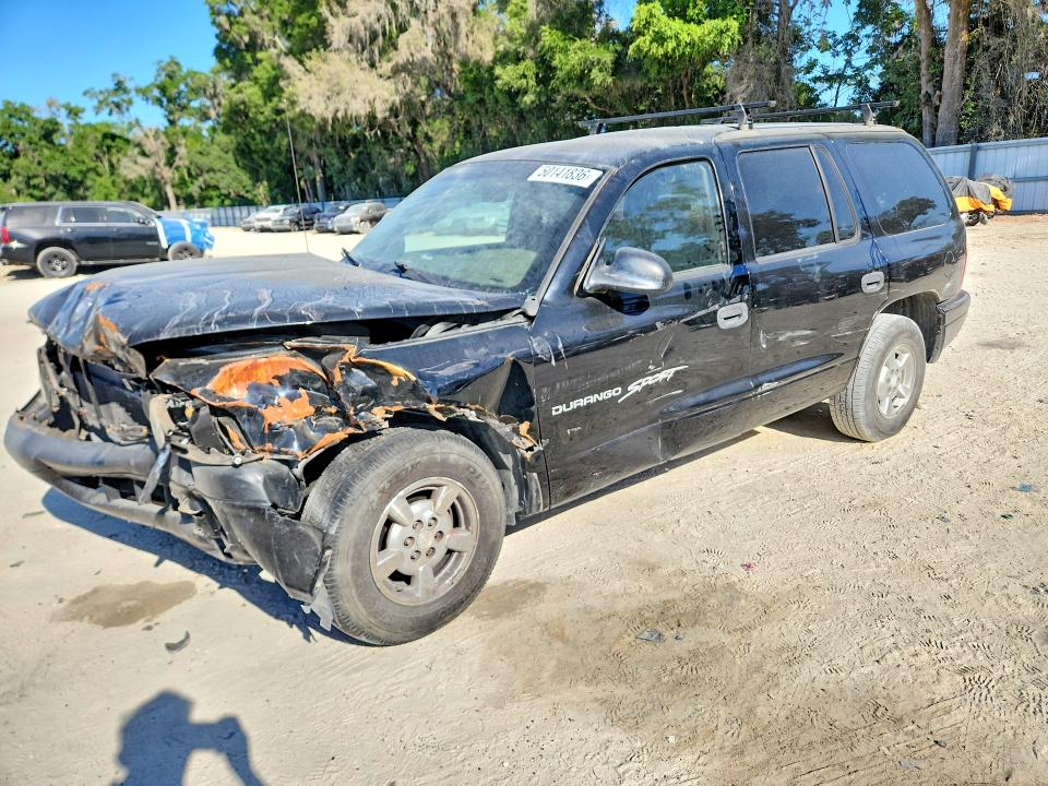 50141836 :رقم المزاد ، 1B4HR28N01F601764 vin ، 2001 Dodge Durango مزاد بيع