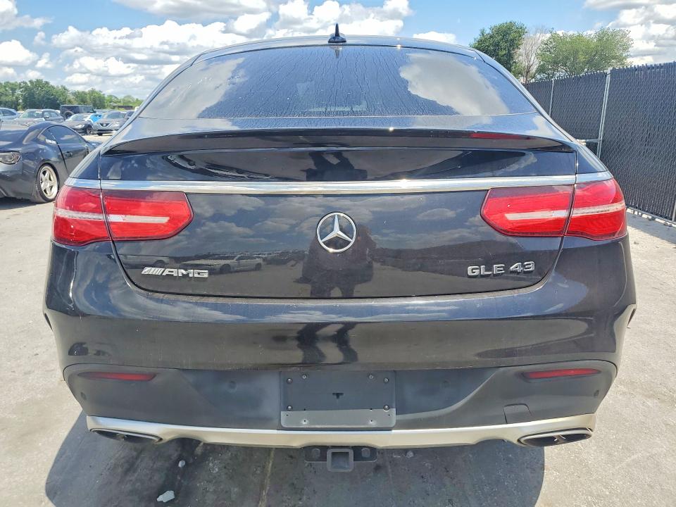 Aukcja sprzedaży 2017 Mercedes-benz Gle Coupe, vin: 4JGED6EB3HA086249, numer aukcji: 51211496