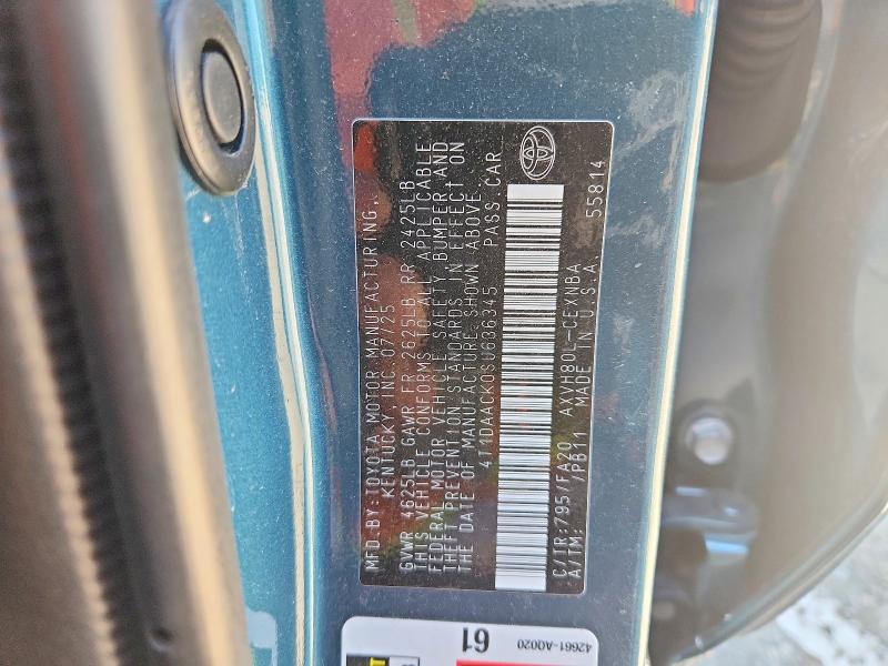 Продажа на аукционе авто 2025 Toyota Camry, vin: 4T1DAACK0SU636345, номер лота: 49510866