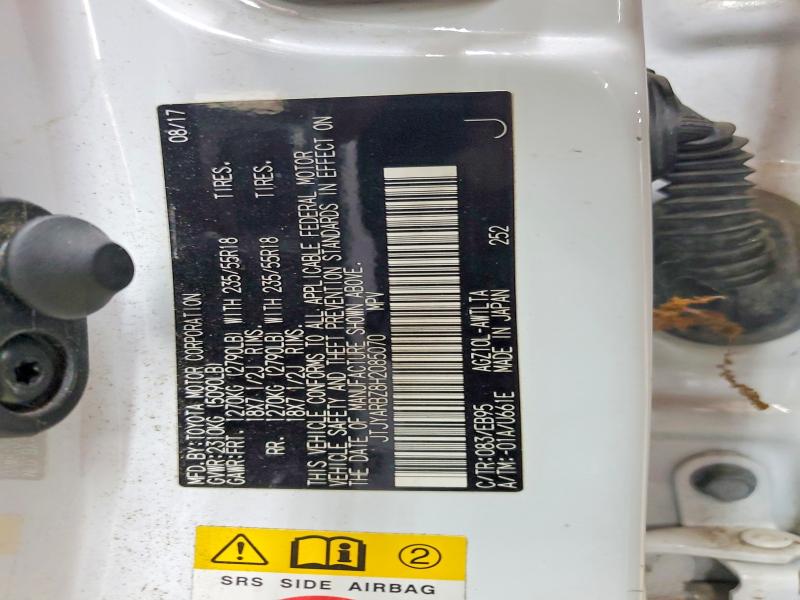 Aukcja sprzedaży 2017 Lexus Nx 200t, vin: JTJYARBZ8H2085070, numer aukcji: 50819406