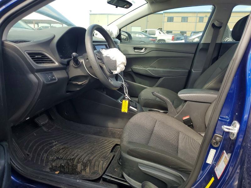 2021 Hyundai Accent მანქანა იყიდება აუქციონზე, vin: 3KPC24A61ME152996, აუქციონის ნომერი: 50925546