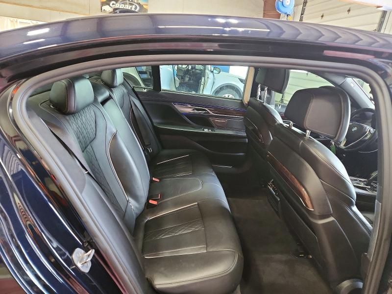 2017 Bmw 750 მანქანა იყიდება აუქციონზე, vin: WBA7F2C58HG422064, აუქციონის ნომერი: 49186586