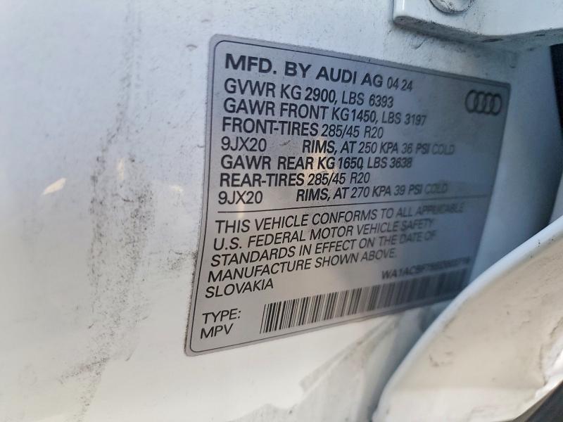 Aukcja sprzedaży 2025 Audi Q7, vin: WA1ACBF75SD003719, numer aukcji: 51796966
