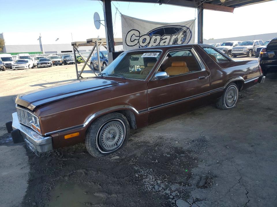 51130796 :رقم المزاد ، 0K93B180080 vin ، 1980 Ford Fairmont مزاد بيع