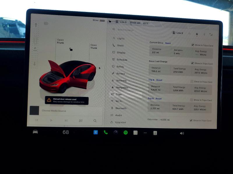Aukcja sprzedaży 2025 Tesla Model 3, vin: 5YJ3E1EA9SF041642, numer aukcji: 49463226