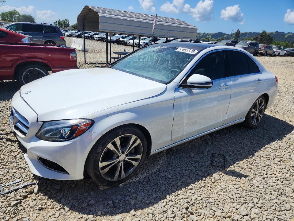 Aukcja sprzedaży 2017 Mercedes-benz C300, vin: 55SWF4JB4HU196407, numer aukcji: 51695706