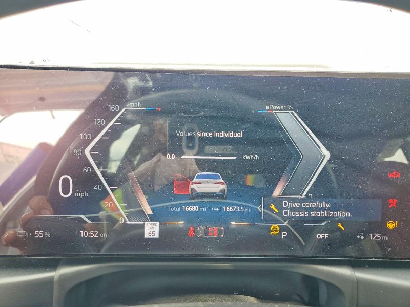 2024 Bmw I4 მანქანა იყიდება აუქციონზე, vin: WBY83FB02RFT23615, აუქციონის ნომერი: 48538786