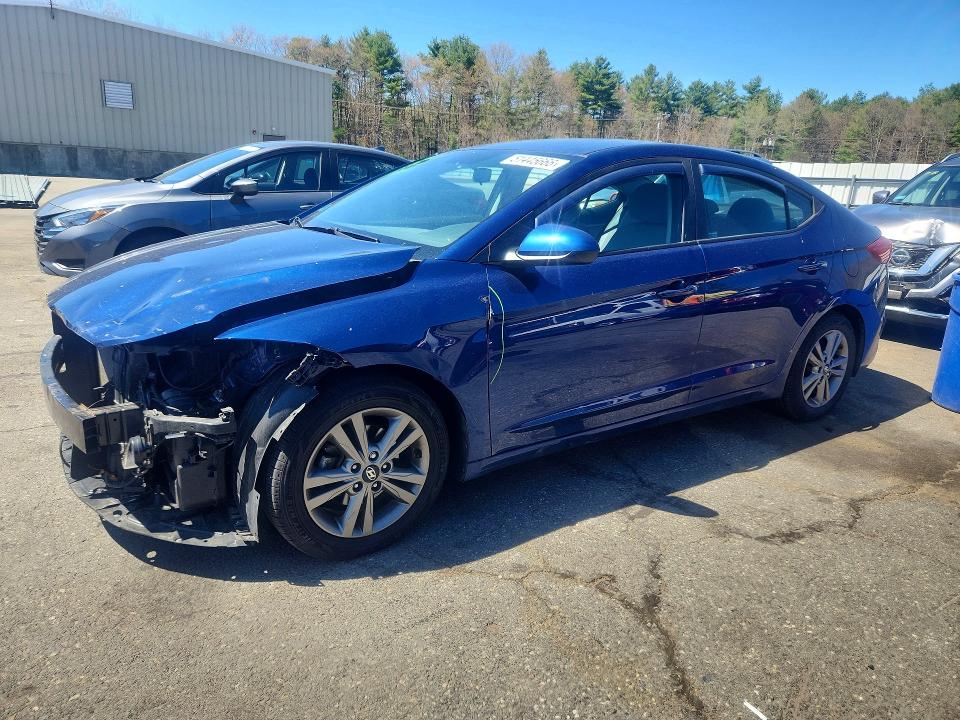 Auction sale of the 2018 Hyundai Elantra, vin: 5NPD84LF1JH280369, lot number: 51445666
