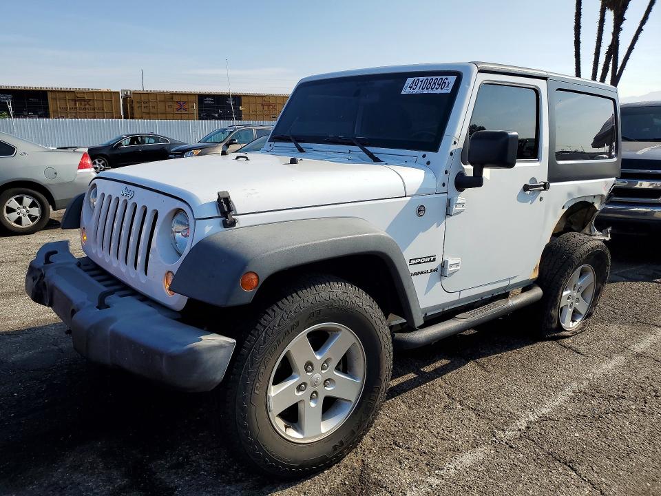 Продаж на аукціоні авто 2017 Jeep Wrangler, vin: 1C4GJWAG7HL621501, номер лоту: 49108896
