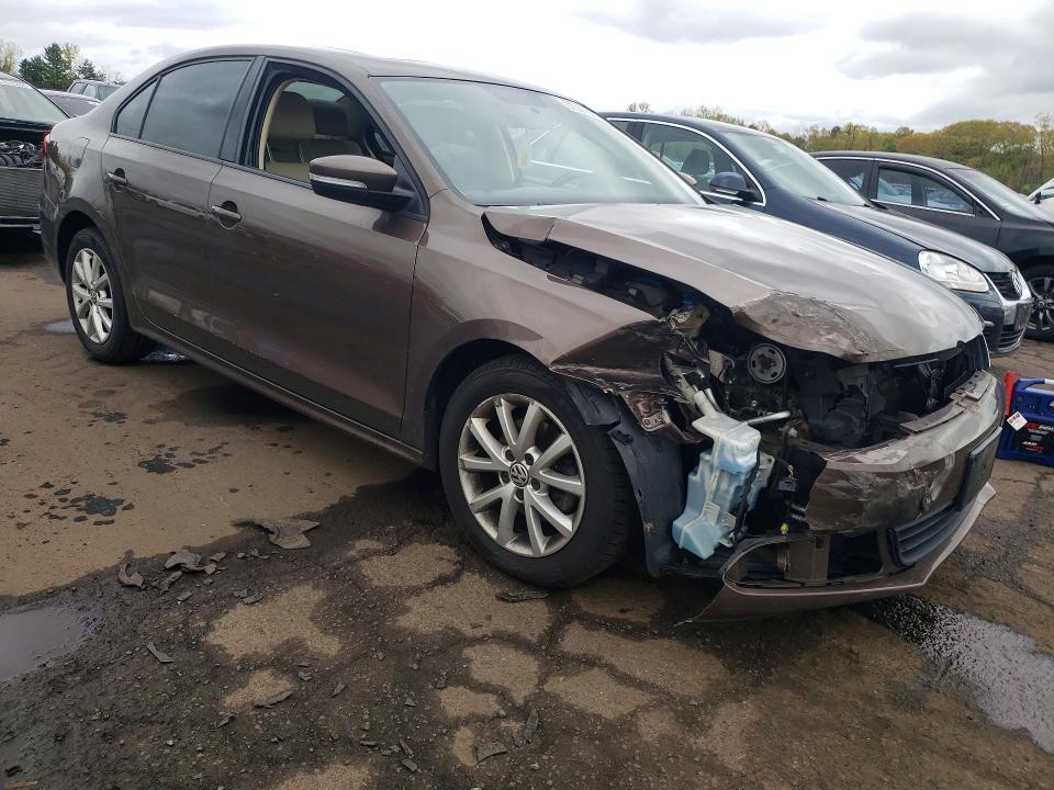 2012 Volkswagen Jetta მანქანა იყიდება აუქციონზე, vin: 3VWDP7AJXCM415869, აუქციონის ნომერი: 51077046