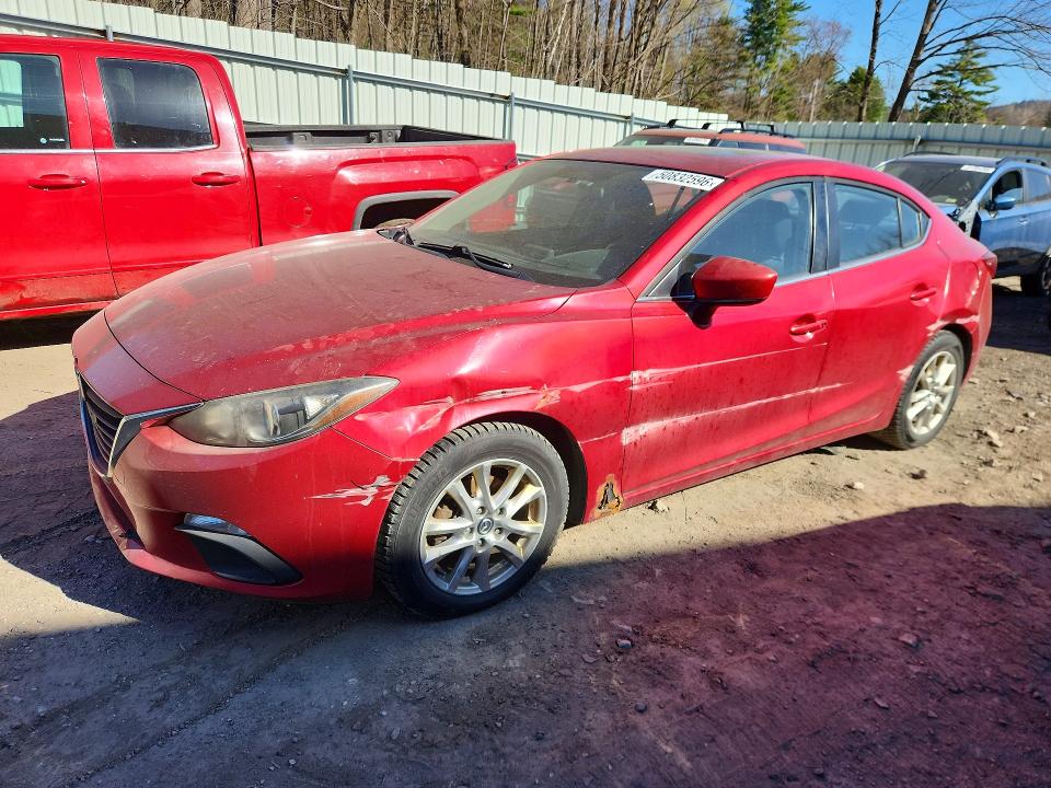 2014 Mazda 3 მანქანა იყიდება აუქციონზე, vin: JM1BM1V70E1171096, აუქციონის ნომერი: 50832596