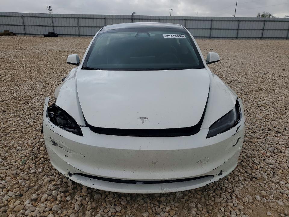 Продажа на аукционе авто 2024 Tesla Model 3, vin: 5YJ3E1EA4RF865901, номер лота: 49418336