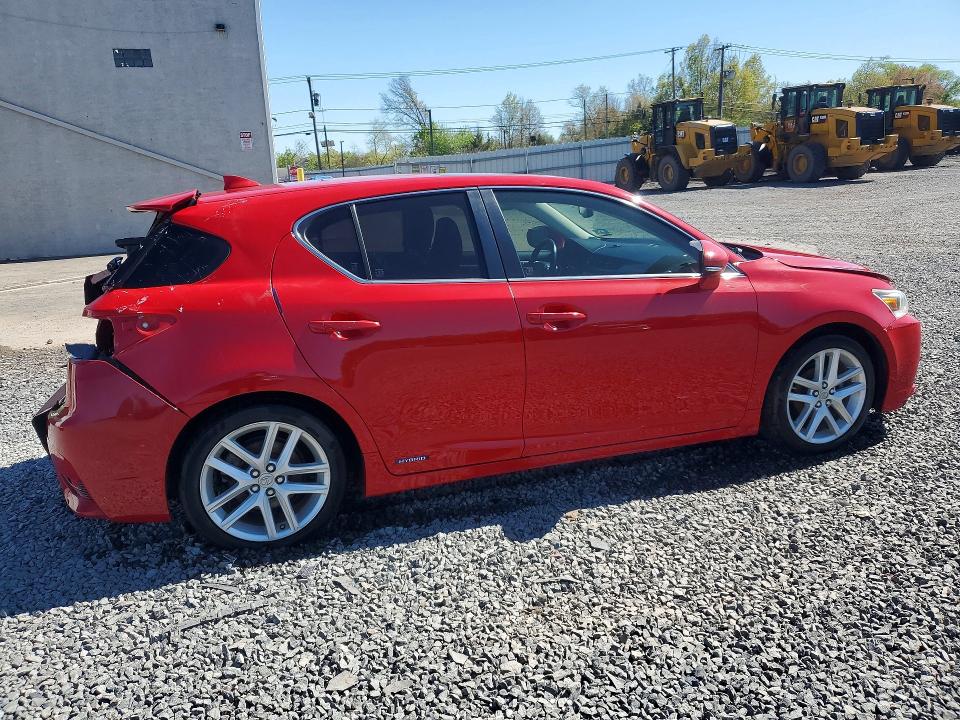 51030826 :رقم المزاد ، JTHKD5BH1F2223107 vin ، 2015 Lexus Ct مزاد بيع