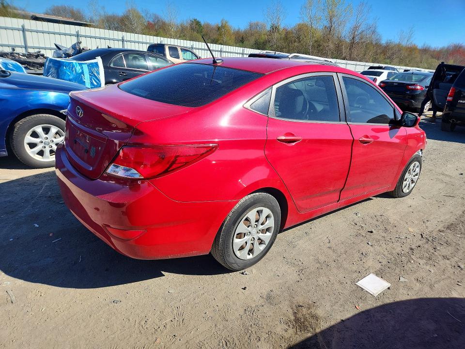 50489046 :رقم المزاد ، KMHCT4AE9FU848350 vin ، 2015 Hyundai Accent مزاد بيع