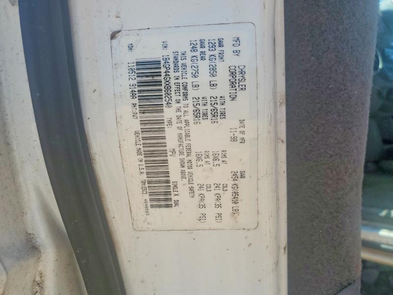 Продажа на аукционе авто 1999 Dodge Grand Caravan, vin: 1B4GP44GXXB602540, номер лота: 50308156