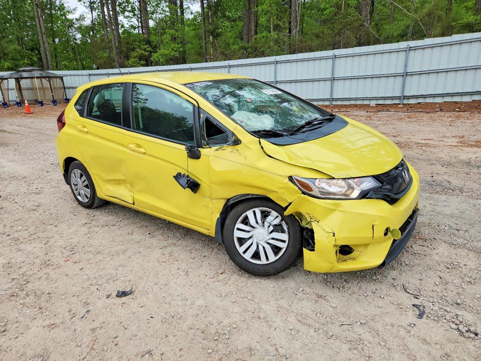 2015 Honda Fit მანქანა იყიდება აუქციონზე, vin: 3HGGK5H56FM741055, აუქციონის ნომერი: 51714666