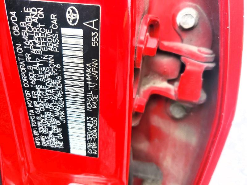 Продаж на аукціоні авто 2005 Scion Xa, vin: JTKKT624950096116, номер лоту: 48065076