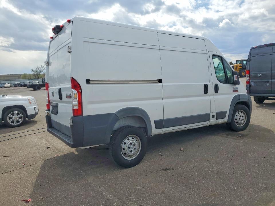 48967526 :رقم المزاد ، 3C6TRVBGXHE534644 vin ، 2017 Ram Promaster 1500 مزاد بيع