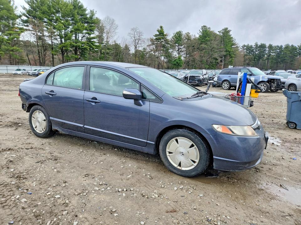 50140196 :رقم المزاد ، JHMFA36297S012310 vin ، 2007 Honda Civic مزاد بيع